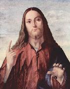 Vittore Carpaccio Salvator Mundi oil painting artist